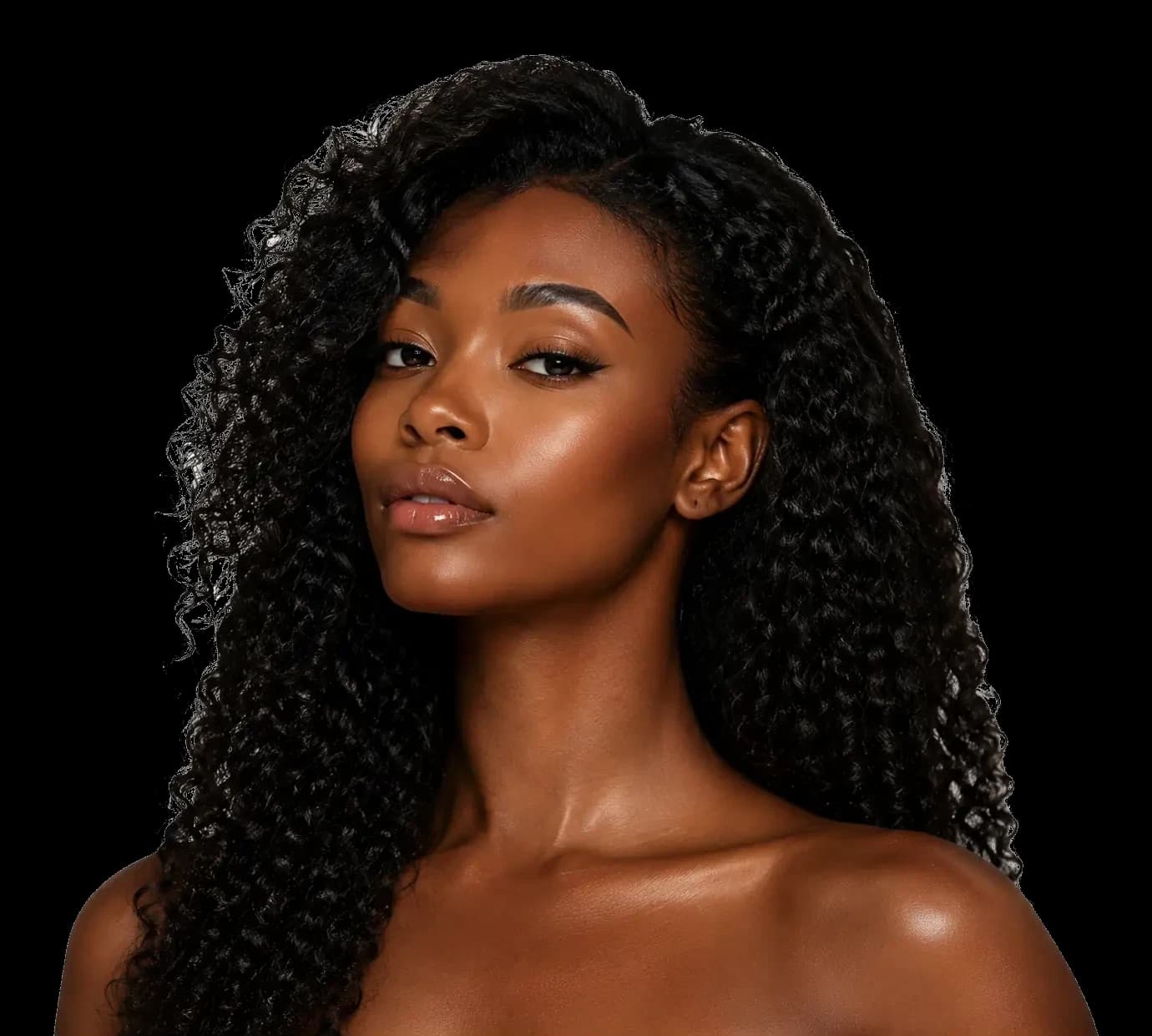 Editorial beauty look